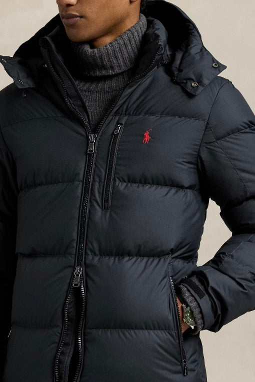 The Gorham Down Jacket Polo Black