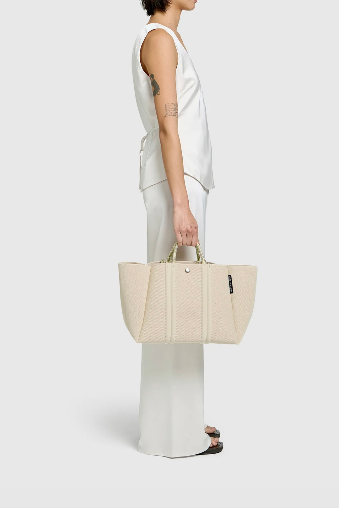Meridian Midi Tote Crema