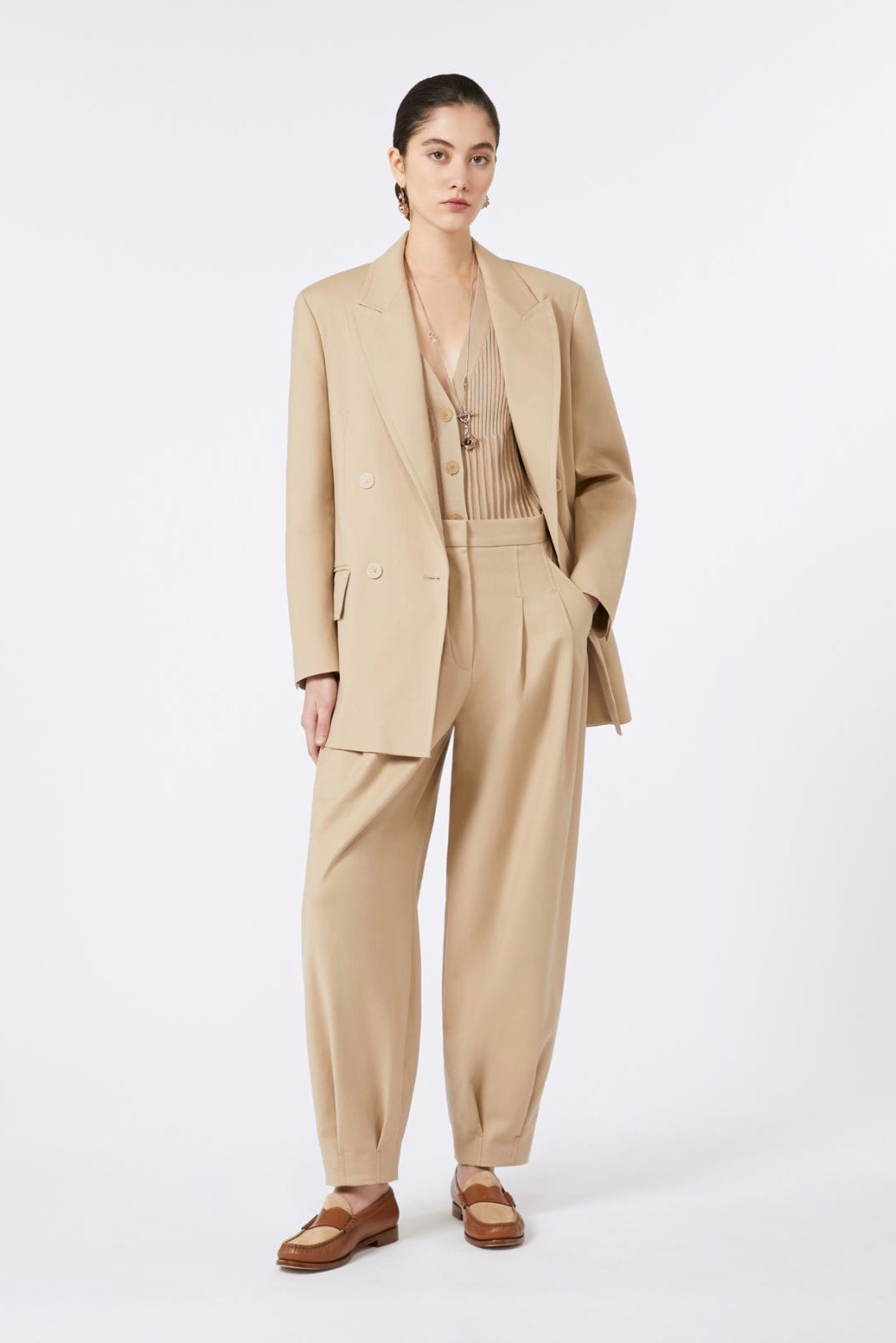 Kabuki Cotton Canvas Trousers