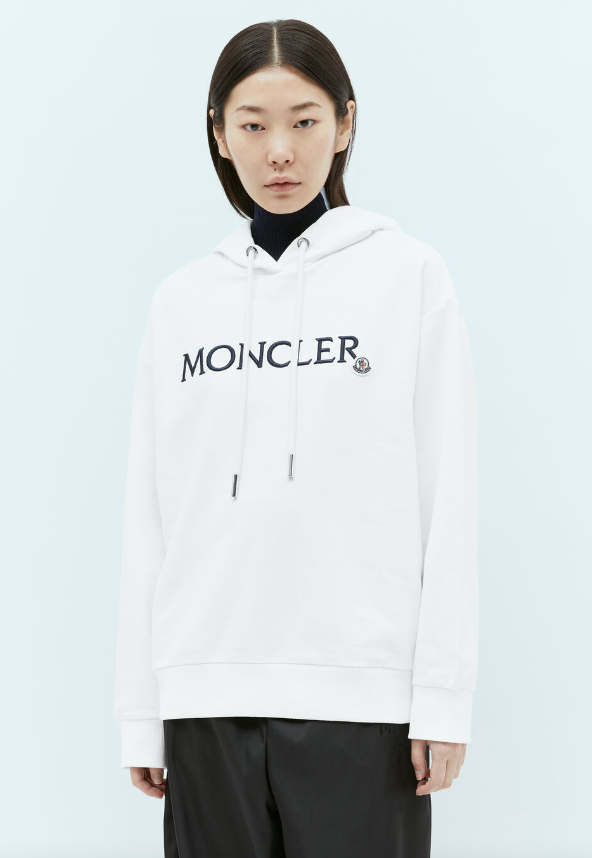 Embroidered Logo Hooded Sweatshirt