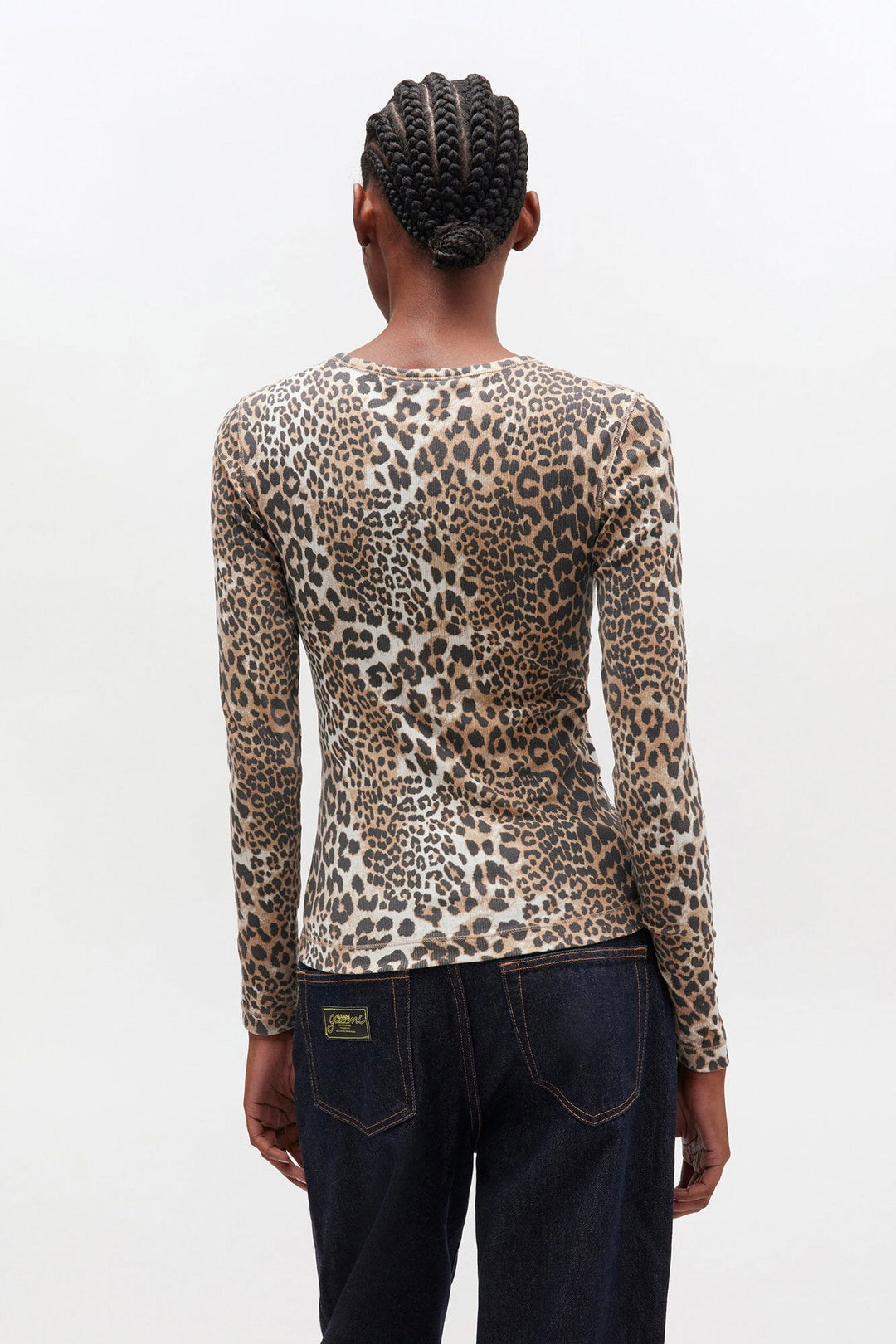 Soft Cotton Rib Leo Long Sleeve