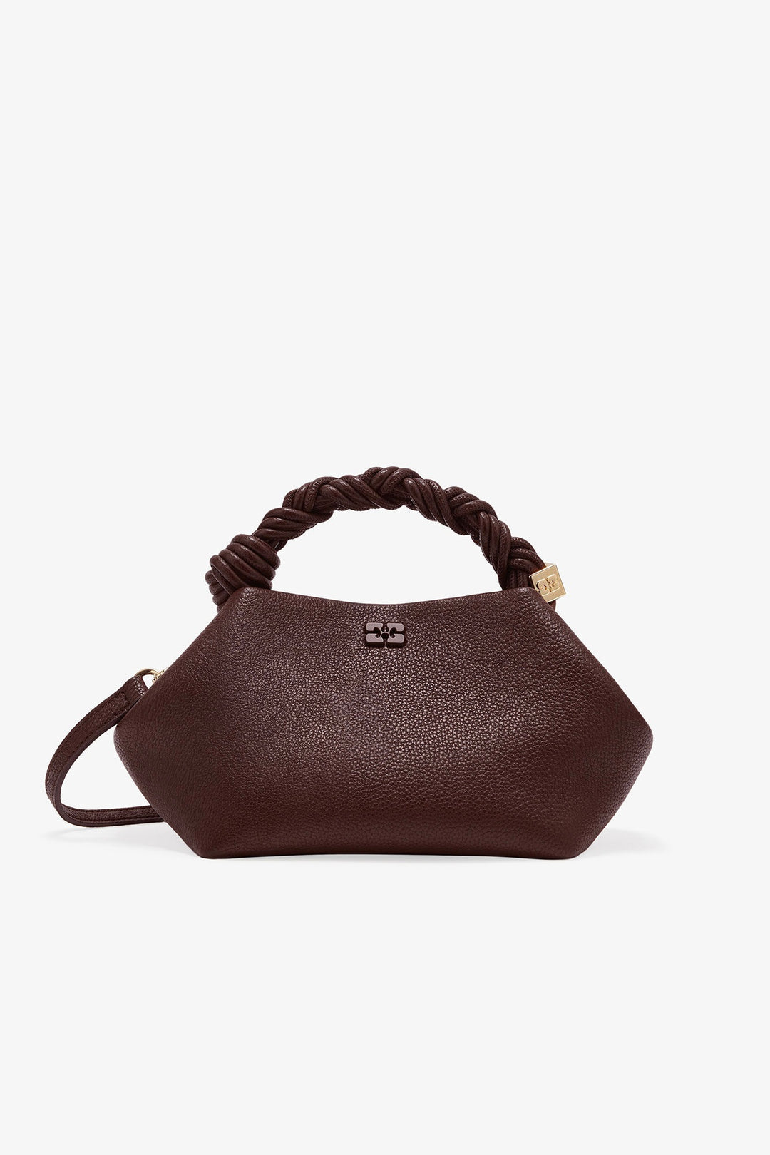 GANNI Ganni Bou Bag Small Grained Chicory Coffee - Dale