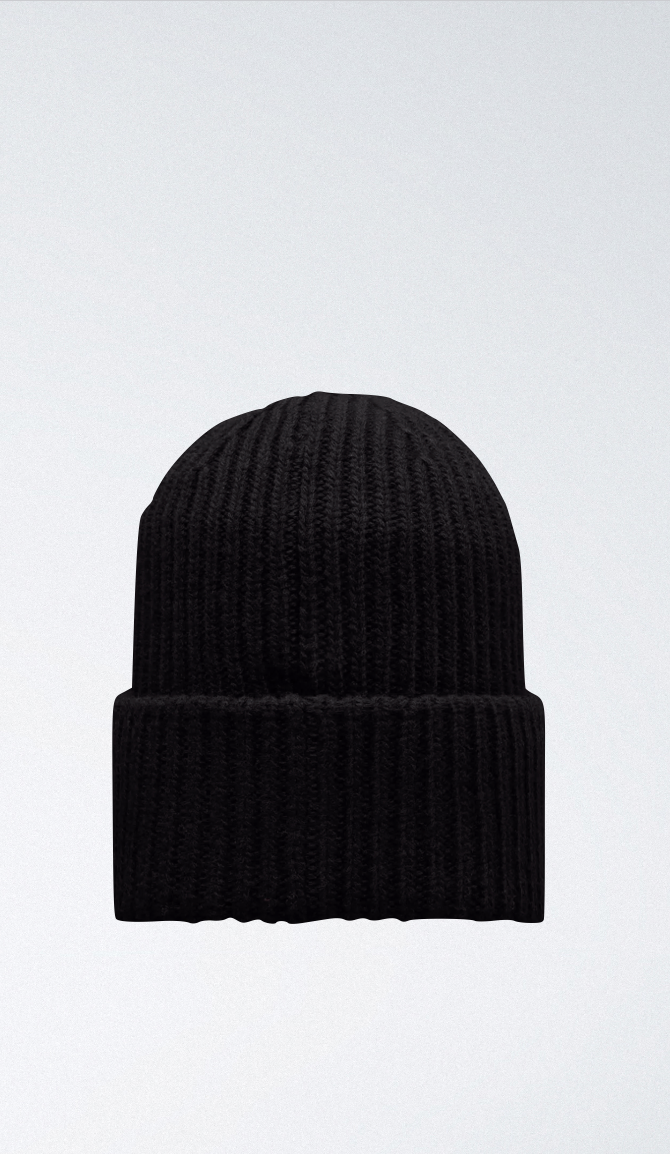 Woolen Hat Black