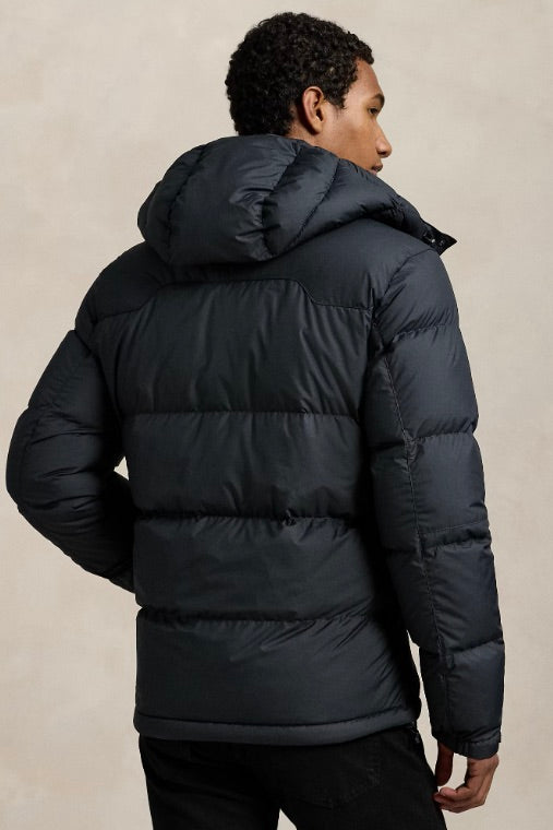 The Gorham Down Jacket Polo Black
