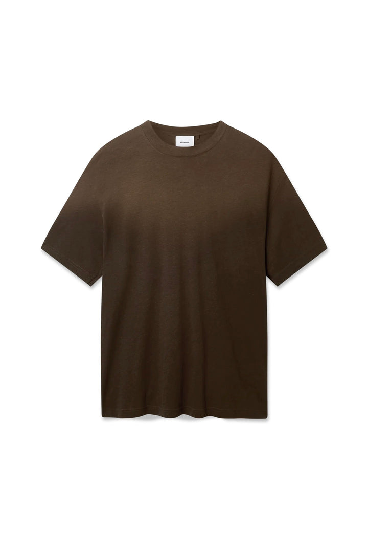 Bubble Reverse T-shirt Dark Brown