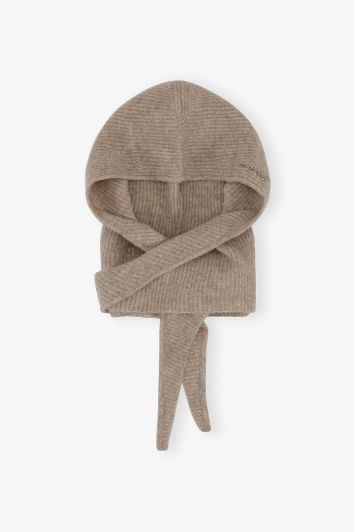 Soft Wool Balaclava Almond Milk