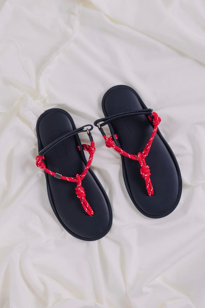 Flò Rope Sandal Red