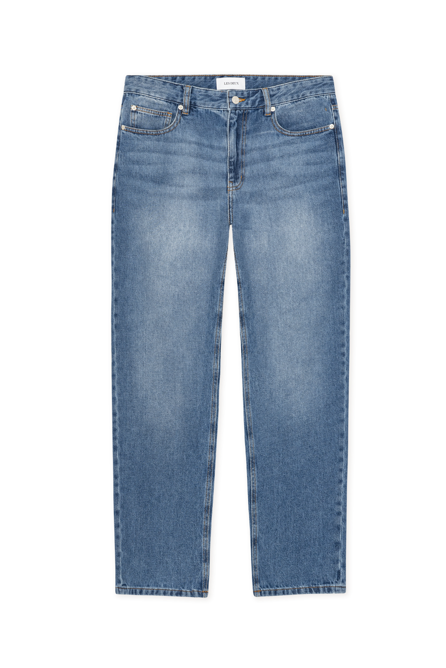LES DEUX Ryder Washed Denim Jeans - Dale