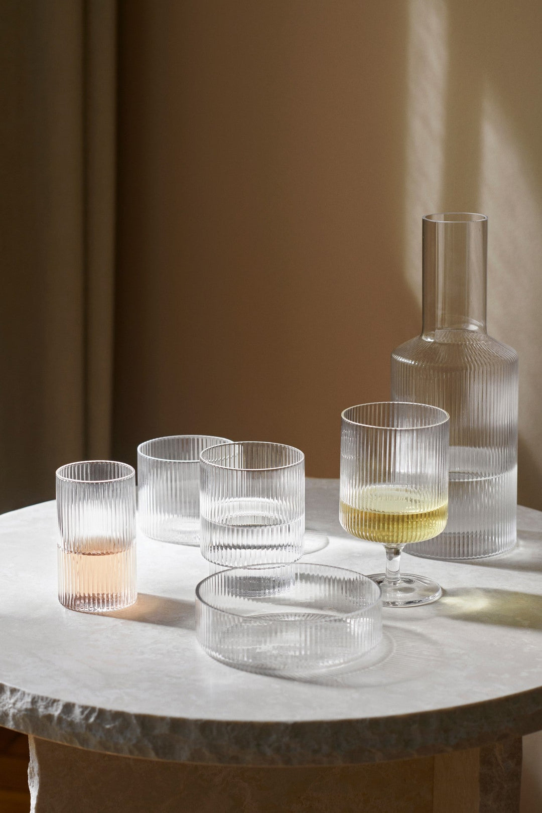 Ripple Glass - 4 pack