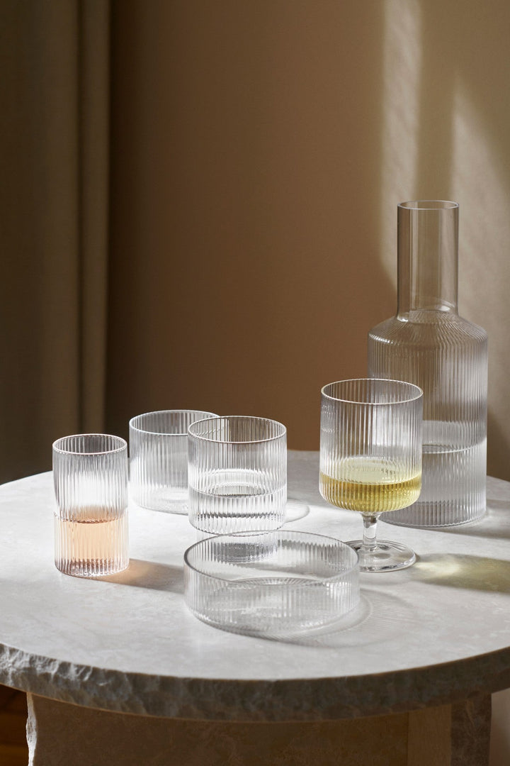 Ripple Glass - 4 pack