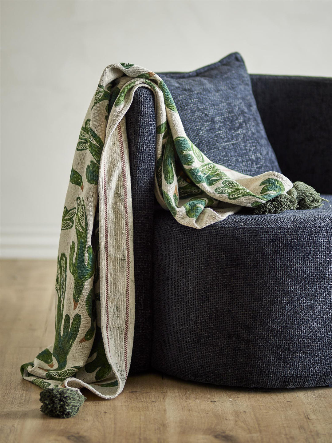 Birdliva Throw Recycled Cotton