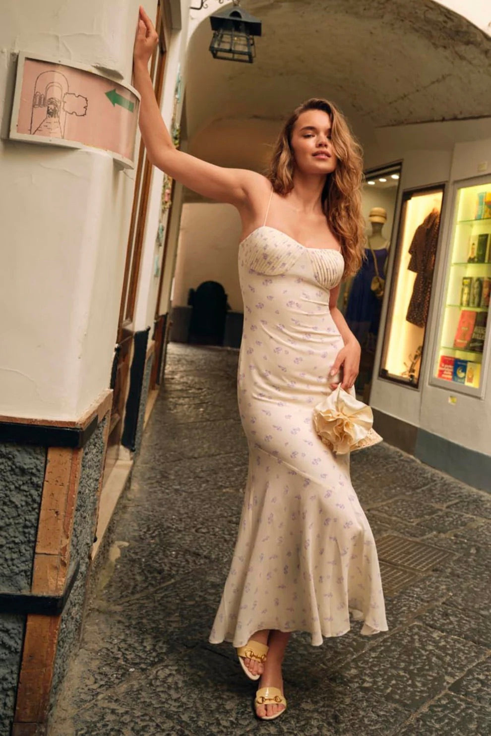 Marseille Maxi Dress Lavender Rose