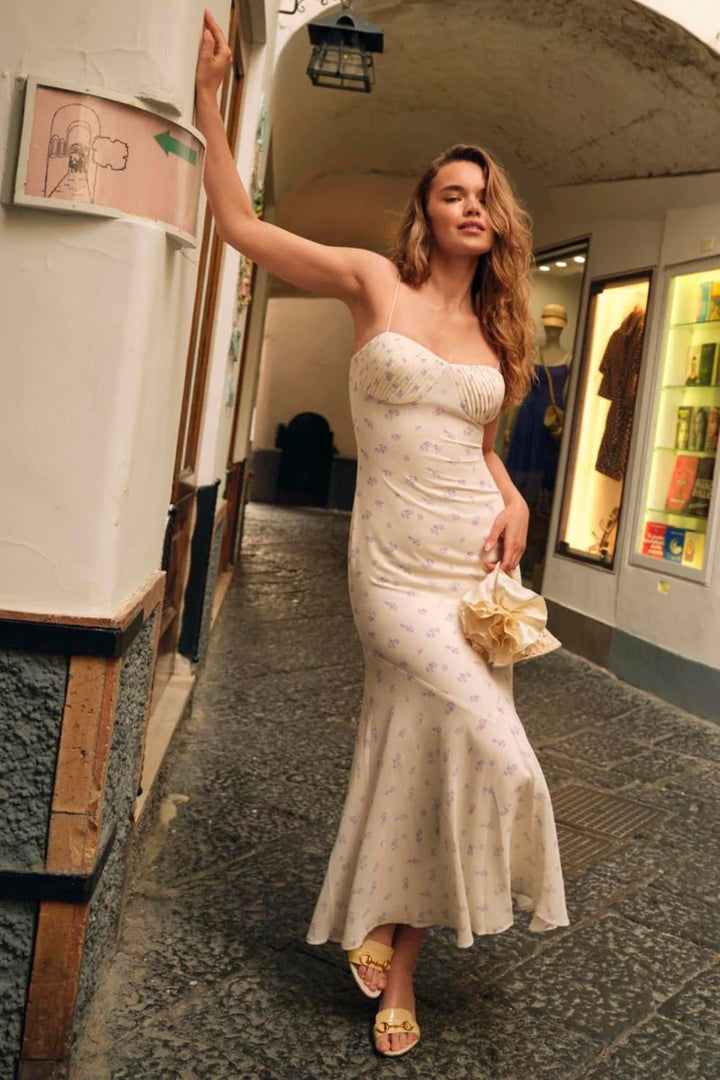 Marseille Maxi Dress Lavender Rose