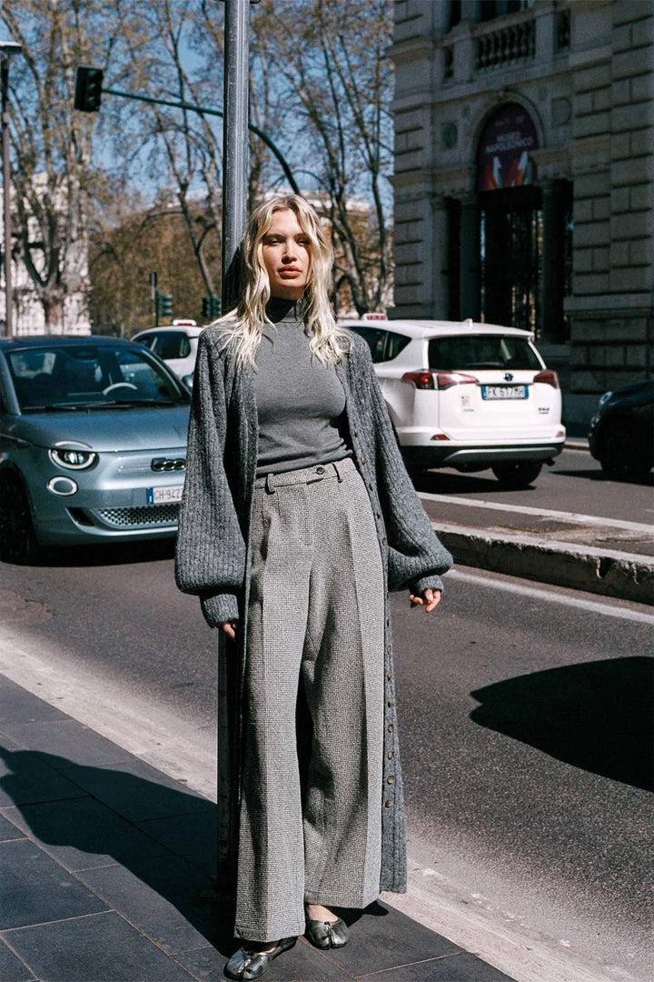 Bremen Pants Grey Melange