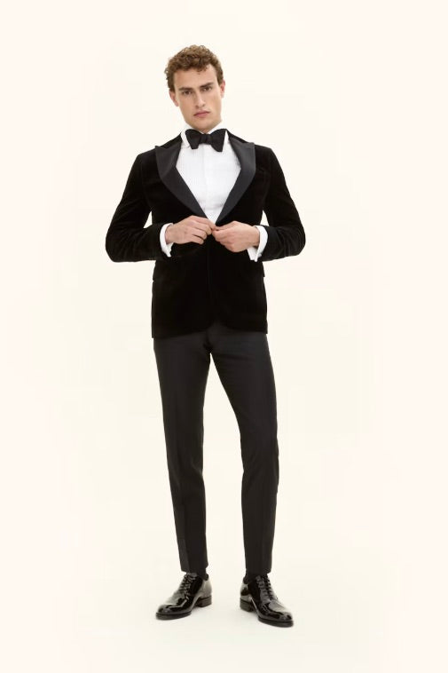 OSCAR JACOBSON Frampton Blazer Black - Dale