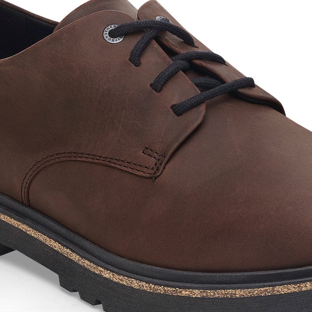 BIRKENSTOCK Highwood Lace Low Natural Leather Habana - Dale