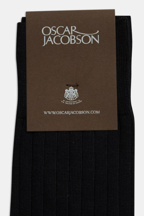 OSCAR JACOBSON Brandy Socks Black - Dale