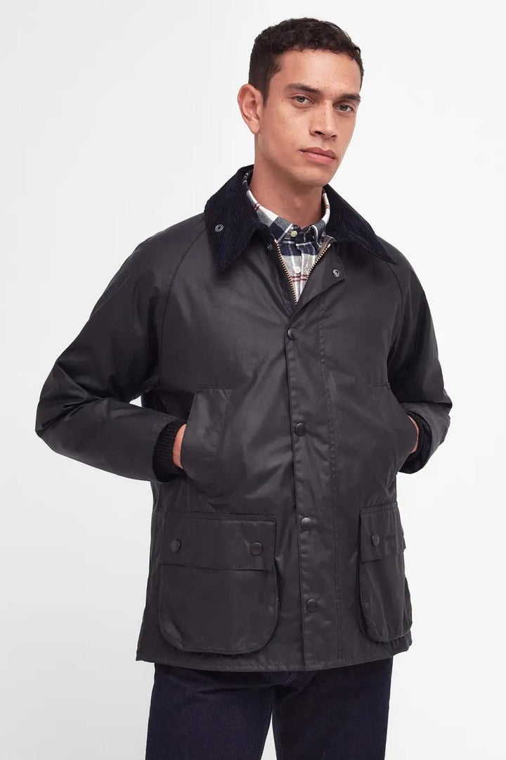 Barbour Bedale Wax Jacket Navy
