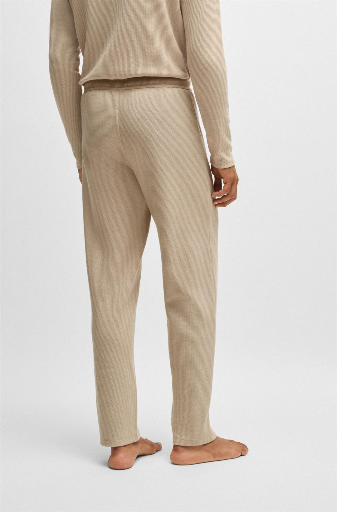 Waffle Pants 10242355 Beige