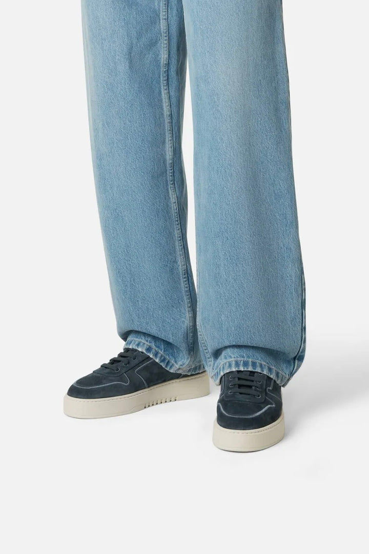 Orbit Embroidery Sneaker Dark Blue/Offwhite