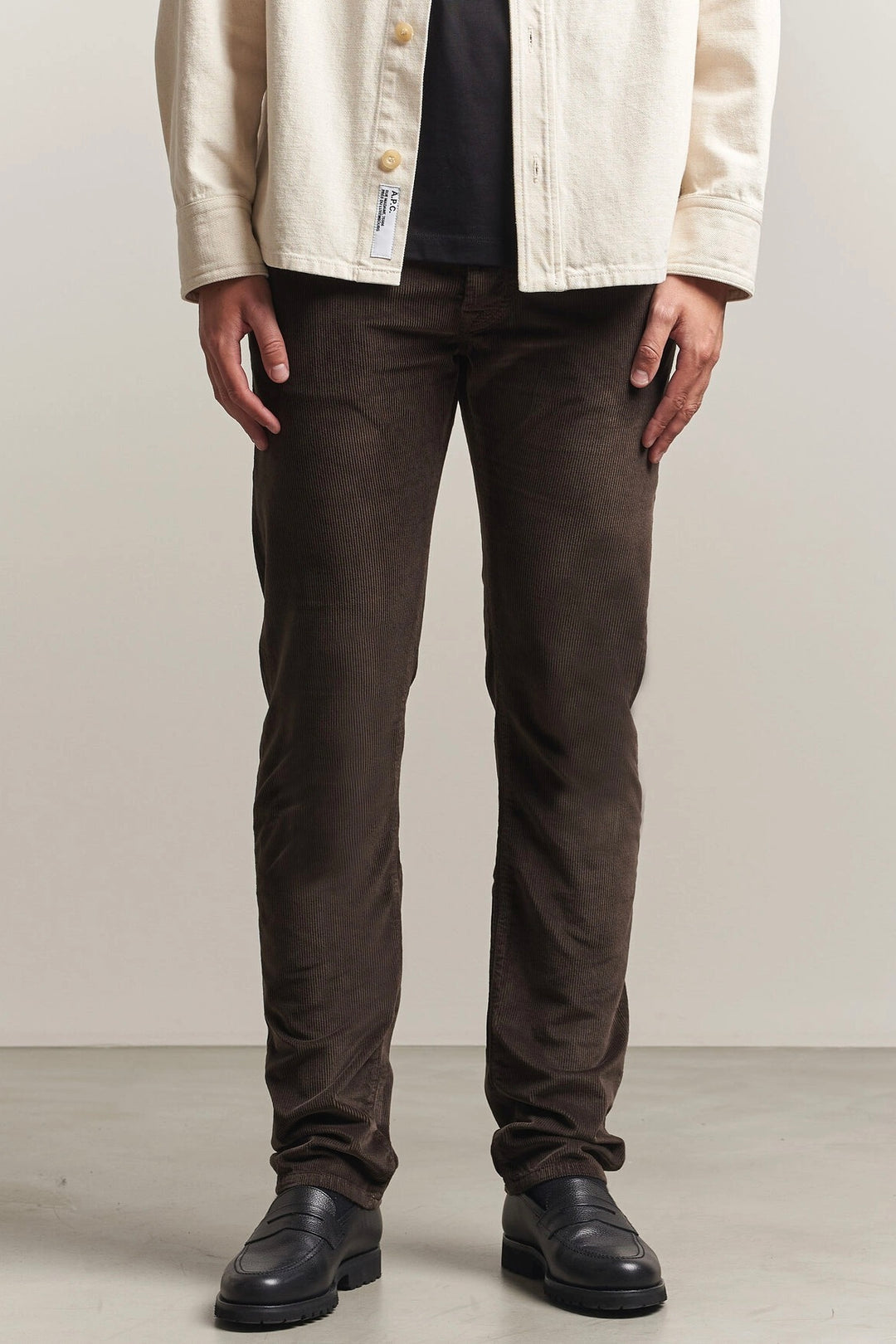 Bard Corduroy Regular Slim Fit Brown