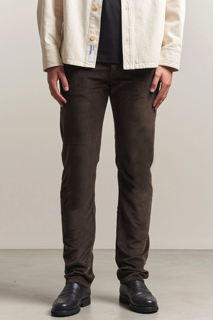 Bard Corduroy Regular Slim Fit Brown