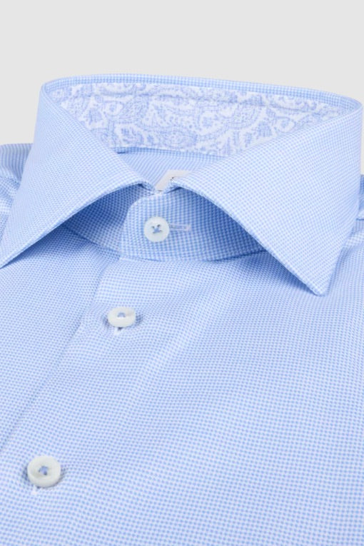 STENSTRÖMS Slimline, C77 RM Cuff Contrast Lt Blue - Dale