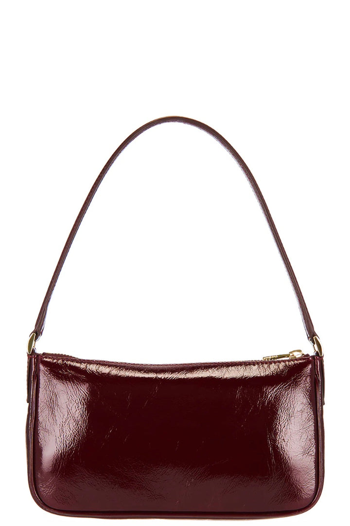 Mini Elly Bag Oxblood Crinkled Patent