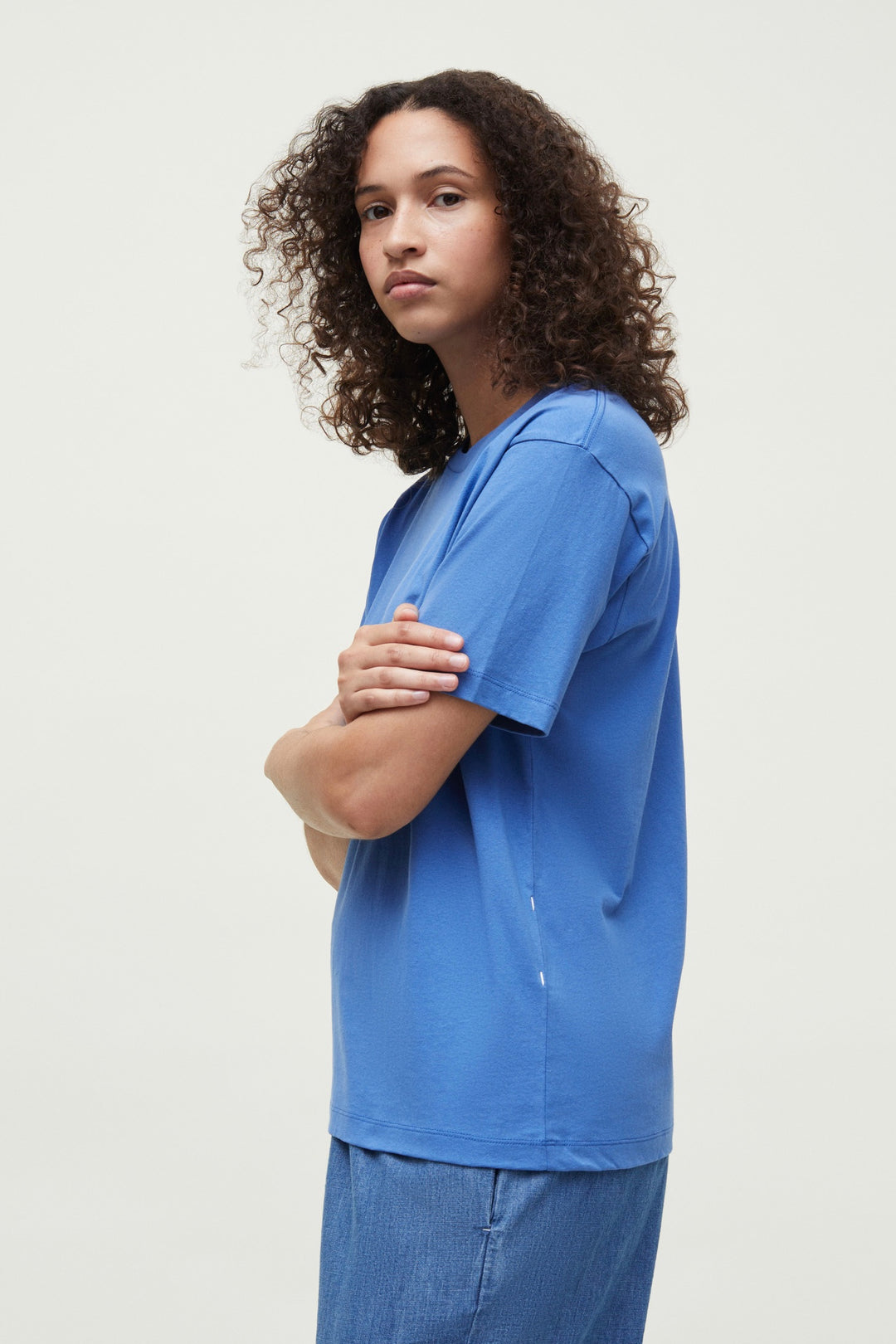 Classic Circular Tee Brilliant Blue