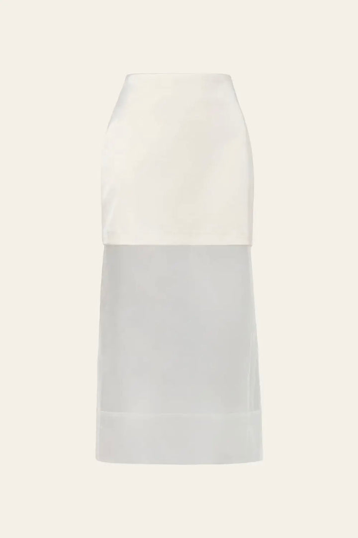 MALINA Lucine Midi Skirt Vanilla - Dale