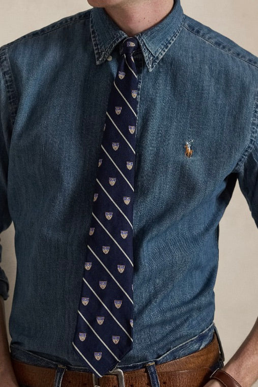 Custom Fit Denim Shirt