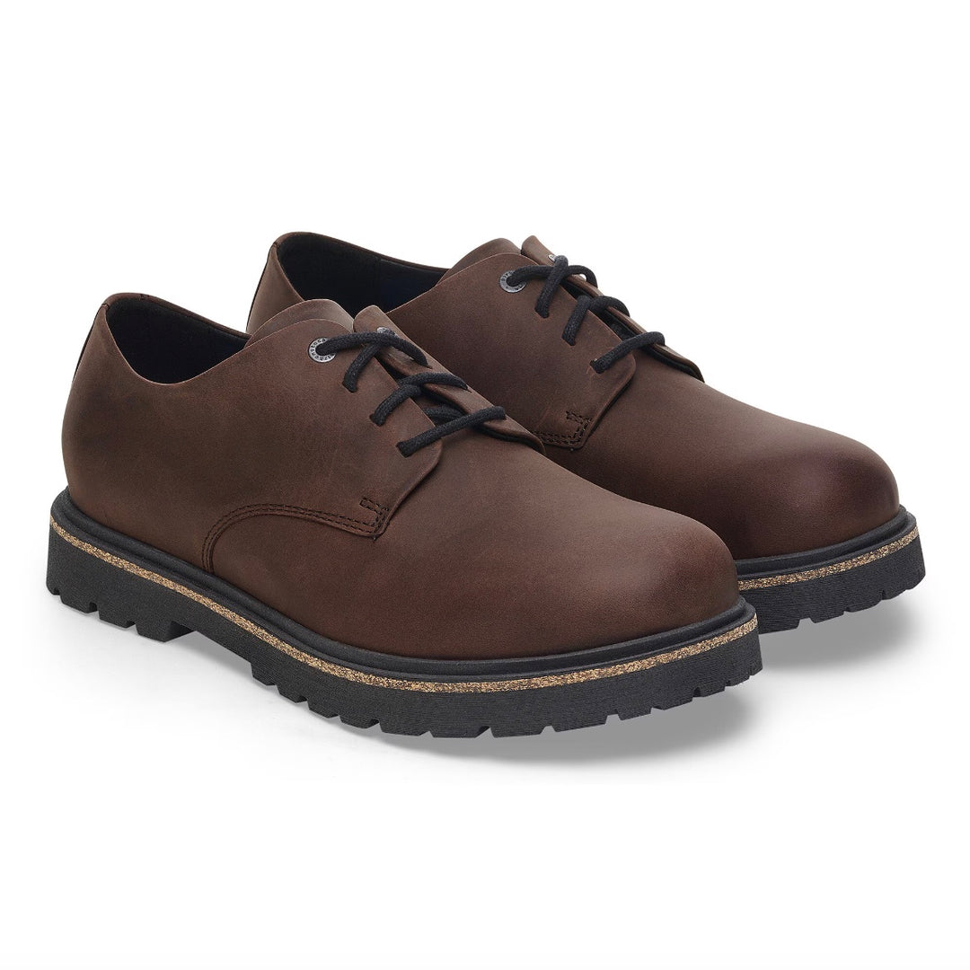 BIRKENSTOCK Highwood Lace Low Natural Leather Habana - Dale