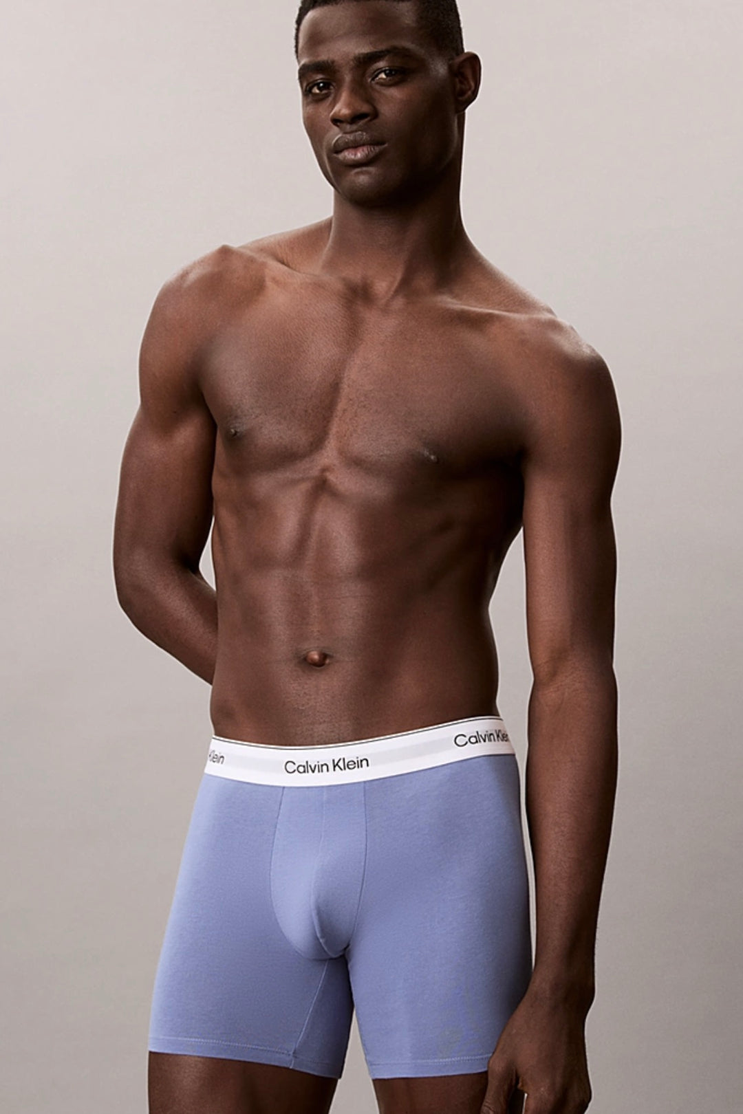 CALVIN KLEIN UNDERWEAR Boxer Brief 3 pk White/Blue Tulip/Turbulence - Dale