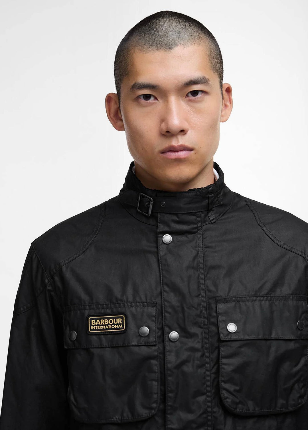 BARBOUR Merton Waxed Jacket Classic Black - Dale