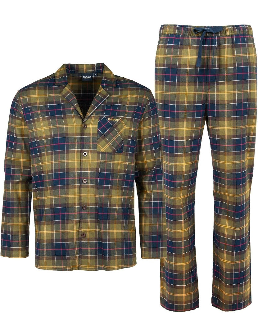 Laith Pj Set Classic Tartan