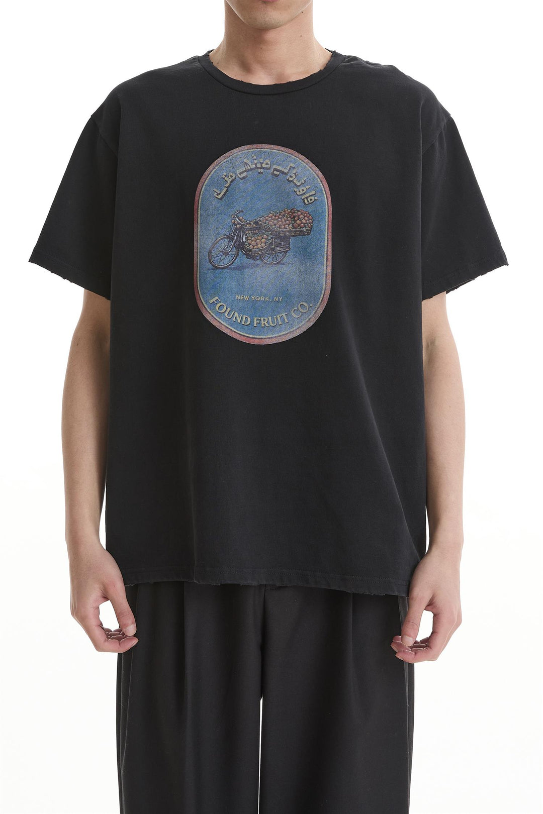 Fruit Co Tee Faded Black