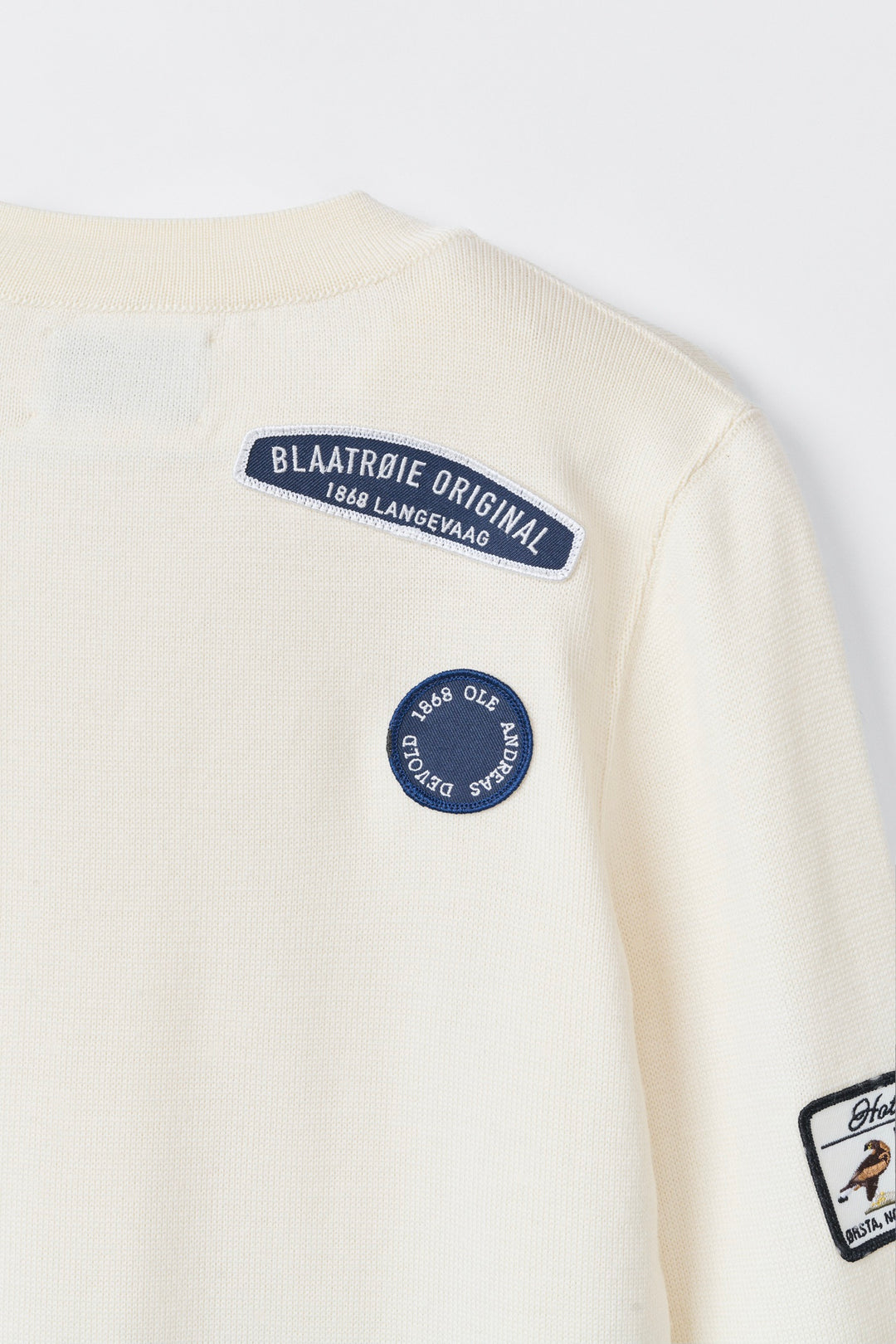 Blaatrøie Patches Offwhite
