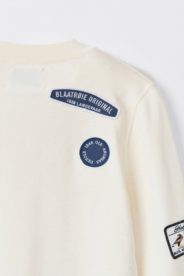 Blaatrøie Patches Offwhite