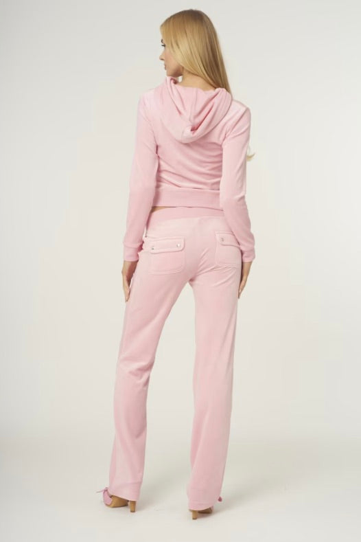 JUICY COUTURE - Del Ray Pocket Pant Candy Pink - Dale