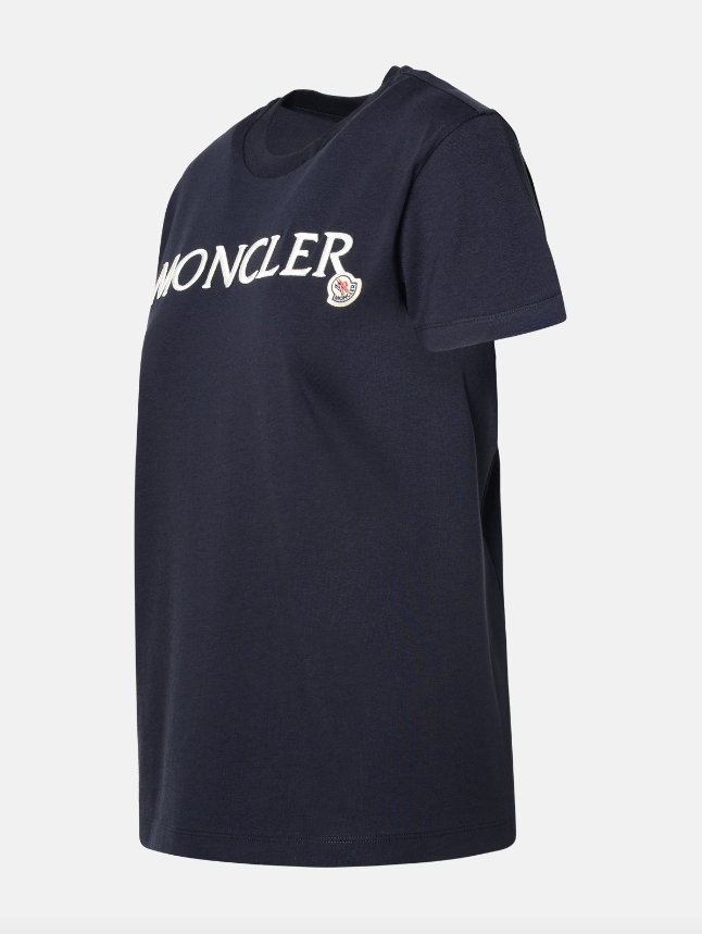 SS EMBROIDERED LOGO  T-SHIRT - DARK BLUE