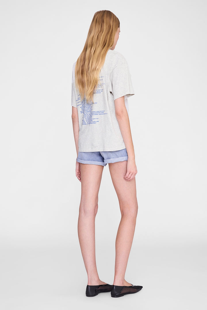 Cade Tee Wave Heather Grey
