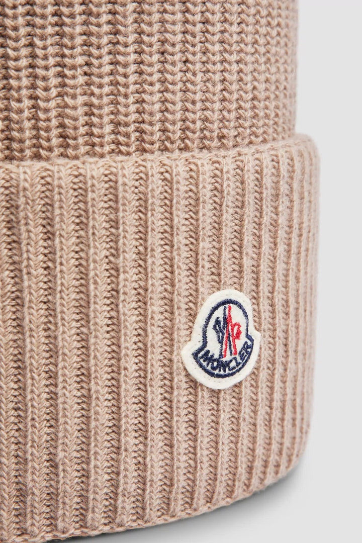 Wool Beanie Beige