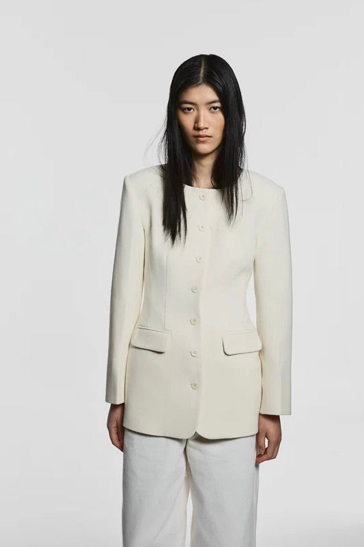Blair Blazer Cream