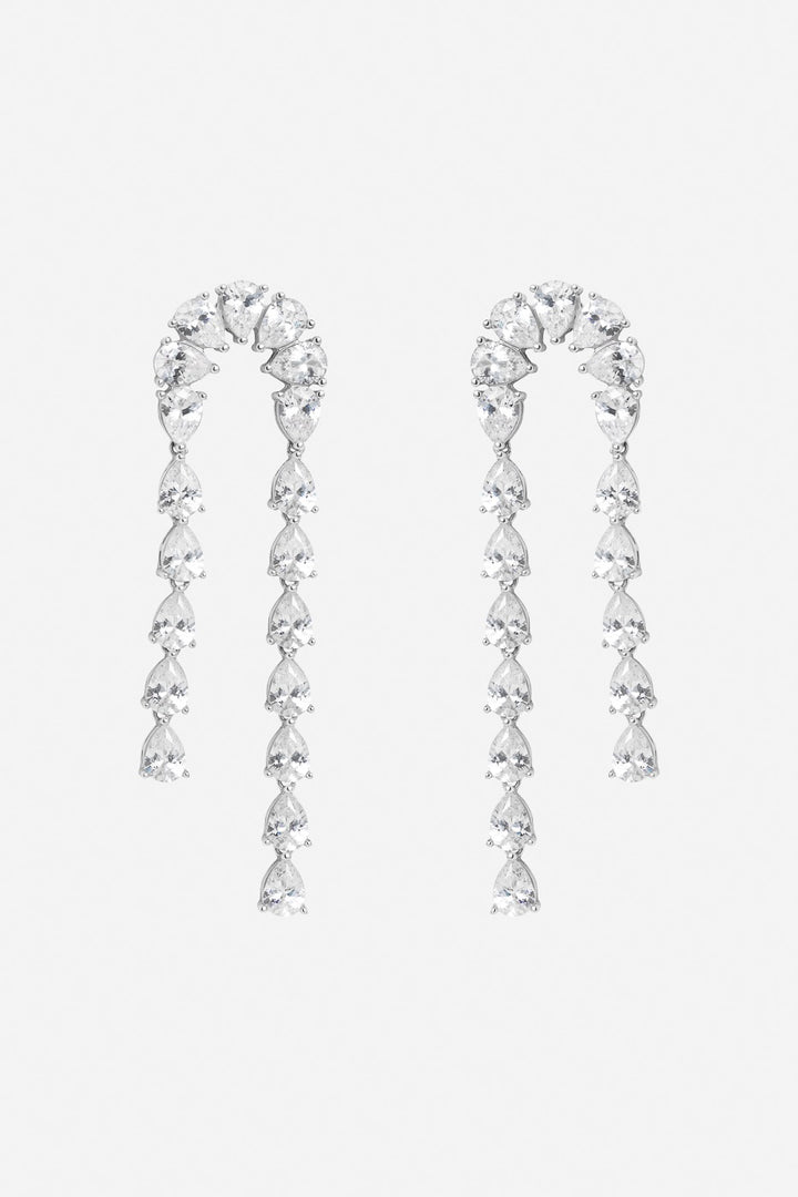 The Arc Earrings Silver