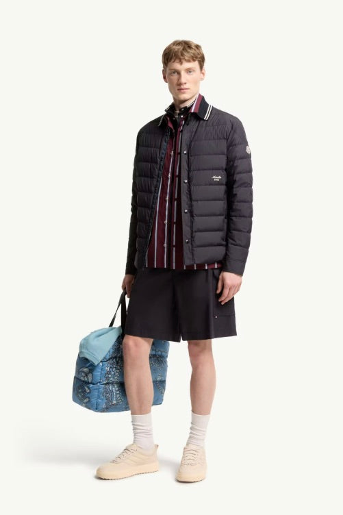 Gabardine Cargo Shorts Navy Blue
