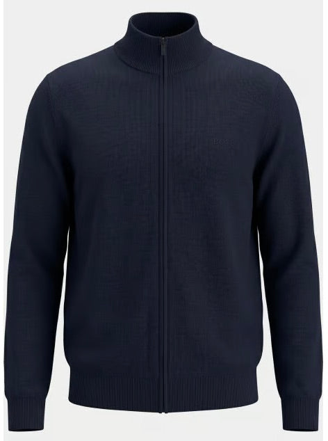 H-Balonso-L Full Zip Dark Blue