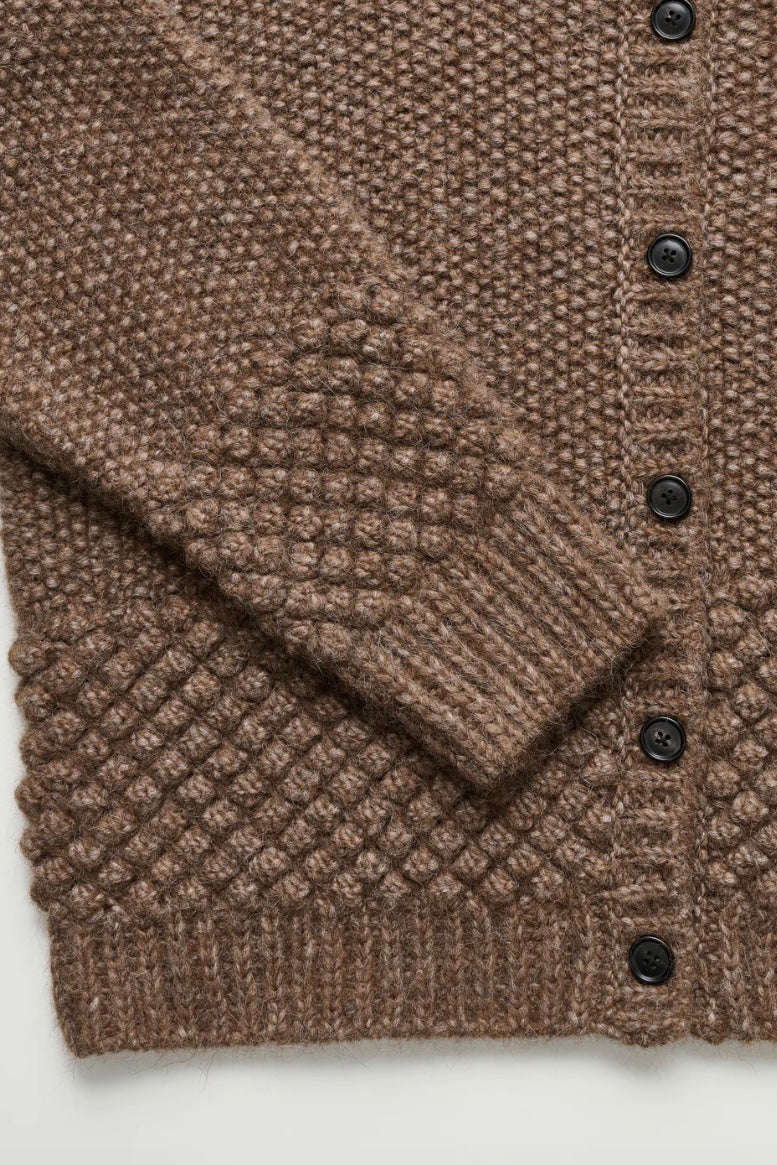 Sierra Cardigan Pure Brownie