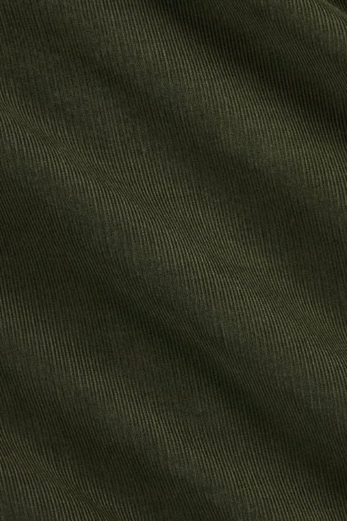 Custom Fit Corduroy Shirt Company Olive