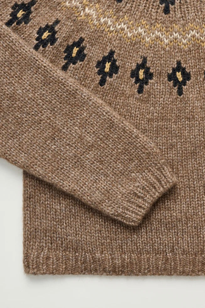 Wyn Sweater Mix Pure Brownie