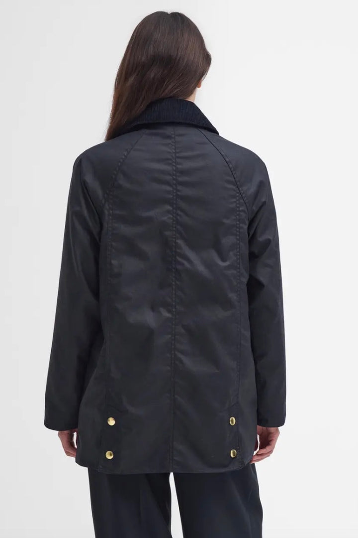 Barbour Modern Beadnell Wax Jacket Navy/Classic